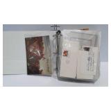 Ephemera, large binder of playbills, postcards,
