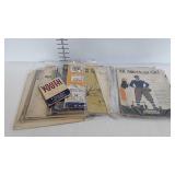 Sheet music and music booklets