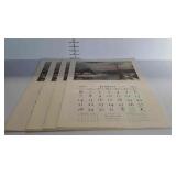 The Travelers, Currier & Ives calendars 1962, 4