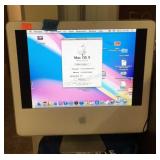 I Mac with Mac OS X all in one computer, 20 inch