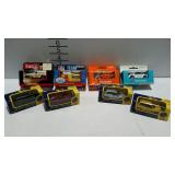 8 Small collector cars - 2 Matchbox NFL Team, 4