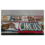 6 Circus poster prints - Ringling Bros, Forepaugh