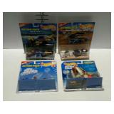 4 Hot Wheels Action Packs