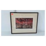 The Great Fire at Chicago by Currier & Ives,