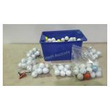Golf balls and tees