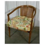 Single living room chair. Mid-century design.