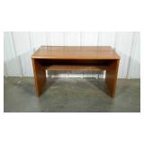 Library or work table with undershelf. Would