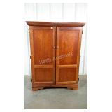 Entertainment armoire. This one is more compact
