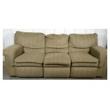Lazy Boy three piece sectional couch with dual