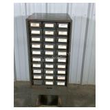 Industrial hardware cabinet "Addressograph" 30