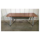 IKEA brand foldable table with adjustable legs
