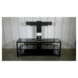 Flat screen television/entertainment unit. Three