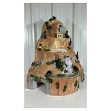 Model train accessory. Corner piece with tunnel,