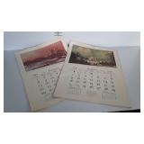 The Travelers Currier & Ives calendars, 1949 and
