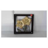 Tin floral wall hanging