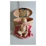 Vintage composition doll, Baby Bunting, fully
