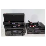 Sony Stereo System with floor speakers, stereo