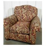 Ethan Allen overstuffed living room chair. Shows