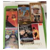 Group of classic VHS tapes, Gone with the wind,