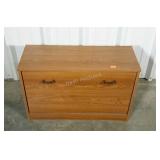 Single tilt out file cabinet. 30"×12"×19".