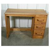 This End Up style student desk with 3 drawers on