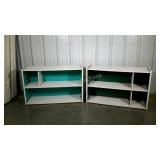 Two heavy cubby organizers. 46"×16"x30". These