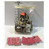 Costume jewelry and earrings