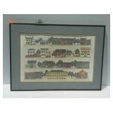 Framed print of Winchester Virginia is missing