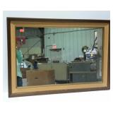Wall decor mirror, does hang 39 by 27