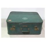 Vintage green luggage