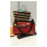 Ladies purse with changeable colors