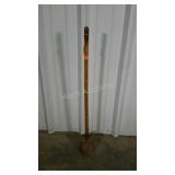Sauerkraut masher. 39" high.