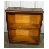 Small two shelf bookcase. 25"×9"×28".