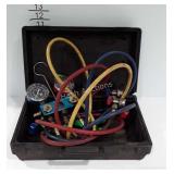 Professional R134a Manifold Guage Set with case