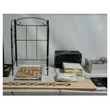 Home decor group lot, includes picture frames,