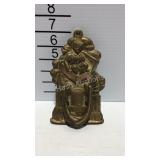 Brass door knocker