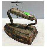 Cast flat iron
