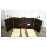Custom jewelry display case. Portable.