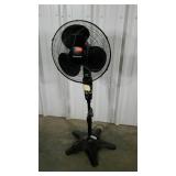Honeywell oscillating floor fan with remote.