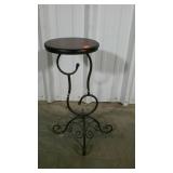 Metalwork plant stand. 22" high.