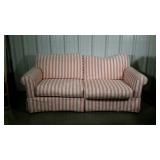 HAVERTY sofa. Bright stripes, however does have