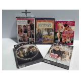 3 DVD movies, and Heroes seasons 2 & 3