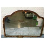 Large mirror. No yoke. Peeling finish. 42"×32".