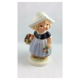 Dolly Dingle Series Goebel -Girl with flowers, 5.5