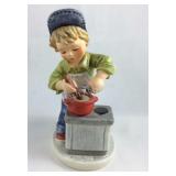 Little Chef - boy cooking,  6 1/2", Today