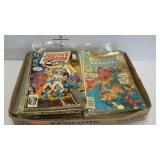 Comic books- Wonder Woman, X-Force, Flash, Judge