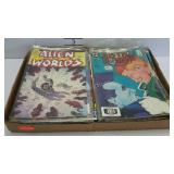 Comic books- Captain America, The Defenders,