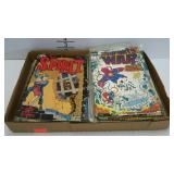 Comic books- Wild Dog, The Spirit, Green Lantern,