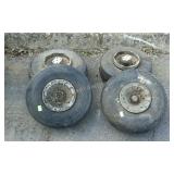 Four good year flight custom airplane tires, TSO