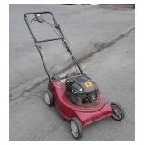 Older MTD five horsepower, 21 inch cut push